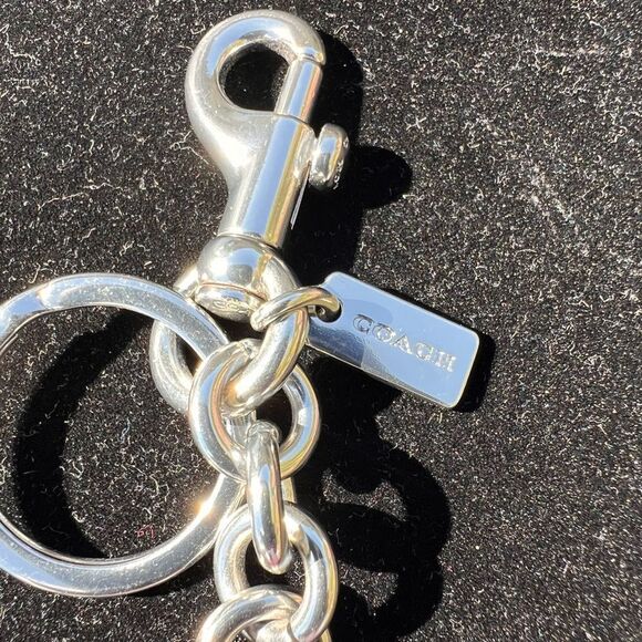 Coach Spinning Star Bag Key Ring Charm - Picture 8 of 13